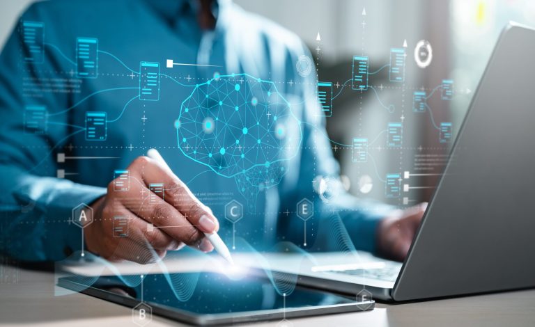 Ai,,Database,,Digital,,Information,,Network,,Technology,,Graph,,Analysis,,Chart,,Innovation.